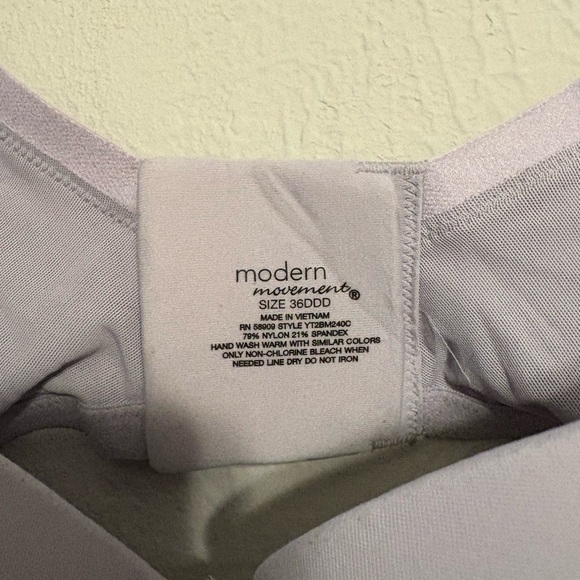 Underwire Purple Bra - Picture 3 of 3